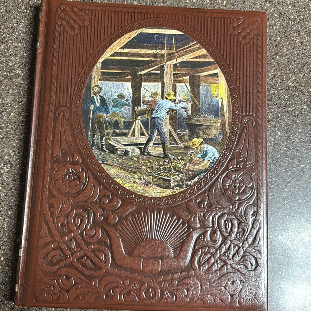 Beautifully embossed The Old West- The Miners